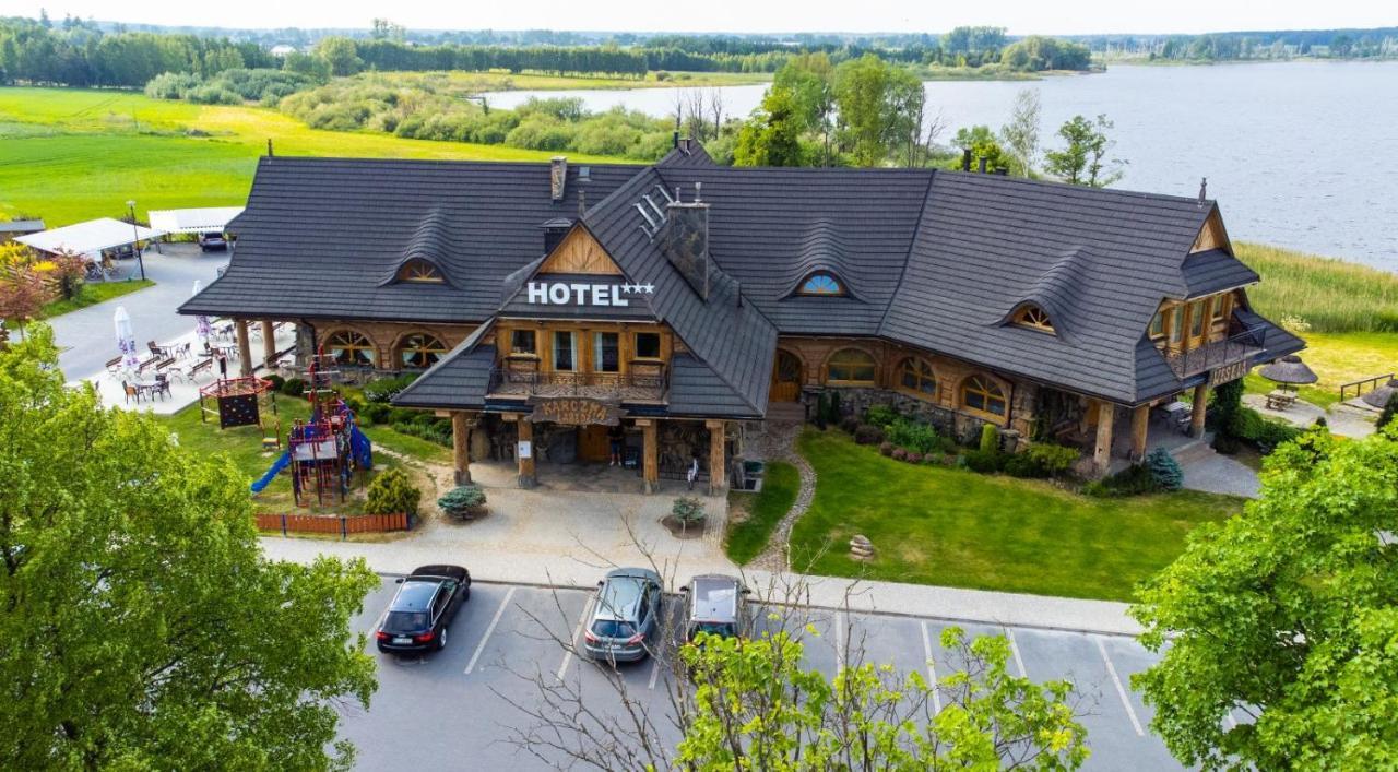 Labedz Hotel Karczma Ilawa Bagian luar foto